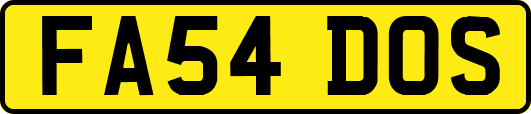 FA54DOS