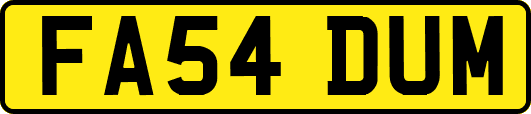 FA54DUM