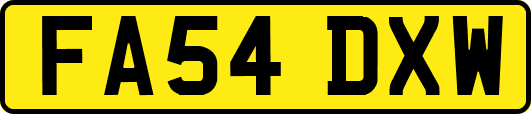 FA54DXW