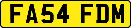 FA54FDM
