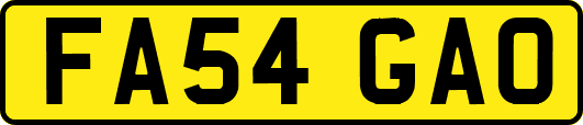 FA54GAO
