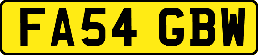 FA54GBW