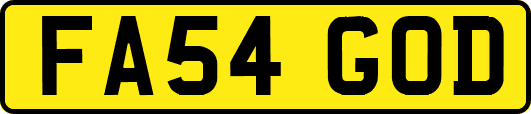 FA54GOD