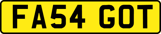 FA54GOT