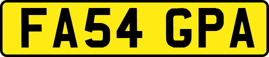FA54GPA