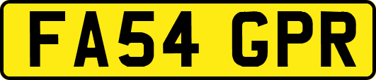 FA54GPR