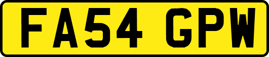 FA54GPW