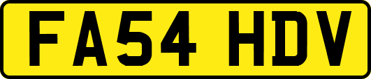 FA54HDV