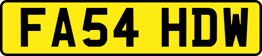 FA54HDW
