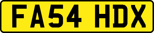 FA54HDX
