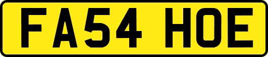 FA54HOE