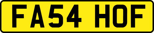 FA54HOF
