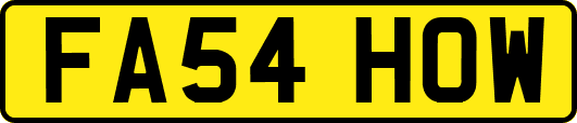 FA54HOW