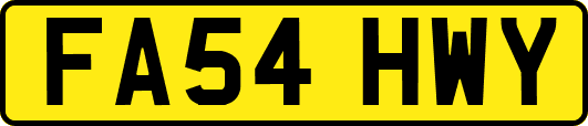FA54HWY