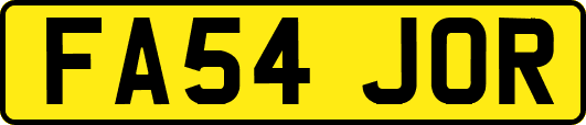 FA54JOR