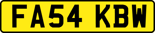 FA54KBW