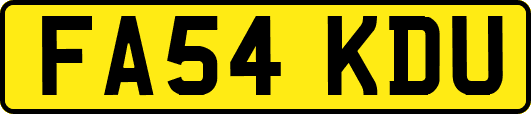 FA54KDU