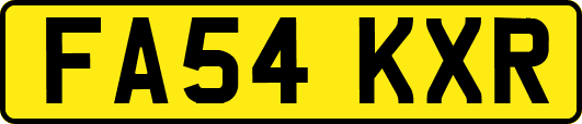 FA54KXR