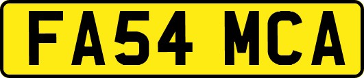 FA54MCA