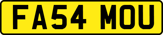 FA54MOU