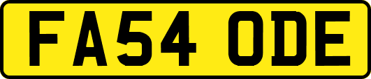 FA54ODE