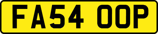 FA54OOP
