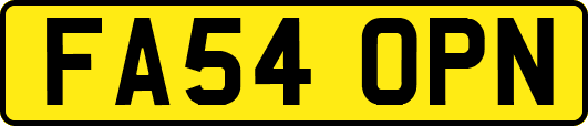 FA54OPN
