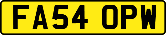 FA54OPW