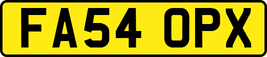 FA54OPX