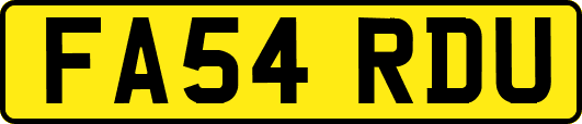 FA54RDU