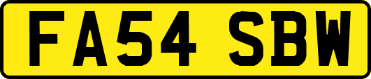 FA54SBW