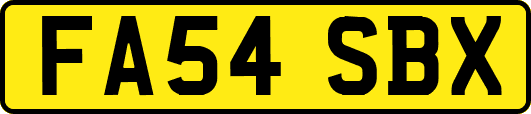FA54SBX