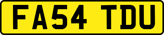 FA54TDU