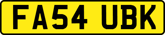 FA54UBK