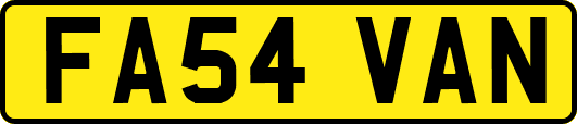 FA54VAN