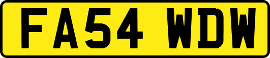 FA54WDW