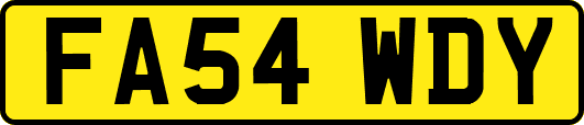 FA54WDY