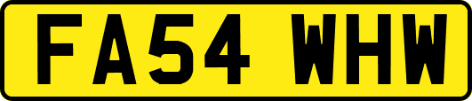 FA54WHW
