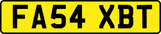 FA54XBT