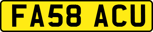 FA58ACU