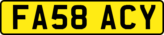 FA58ACY
