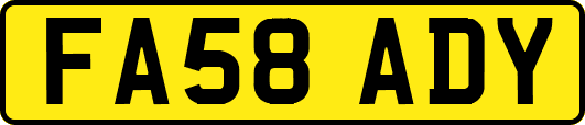 FA58ADY