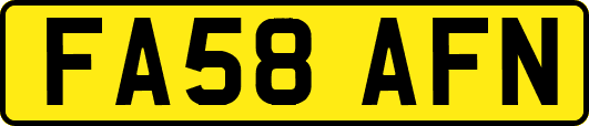 FA58AFN
