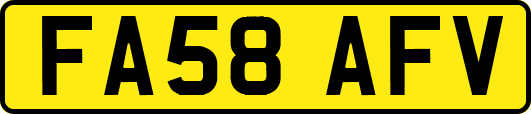 FA58AFV
