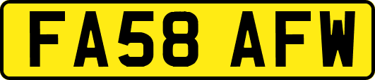 FA58AFW