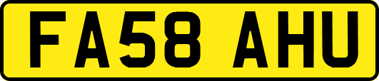 FA58AHU