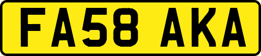 FA58AKA