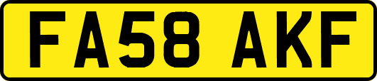 FA58AKF