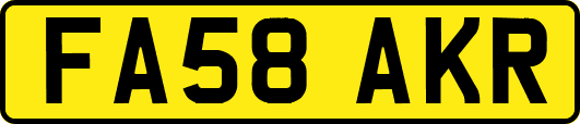 FA58AKR