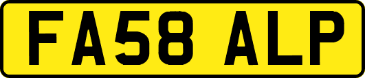 FA58ALP